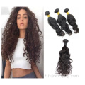 Nuova tendenza Vergine cruda non trasformata Black Nature Wave Bundles 10A Grazile Brasiliana riccia riccia e bundle di capelli umani a buon mercato venditori